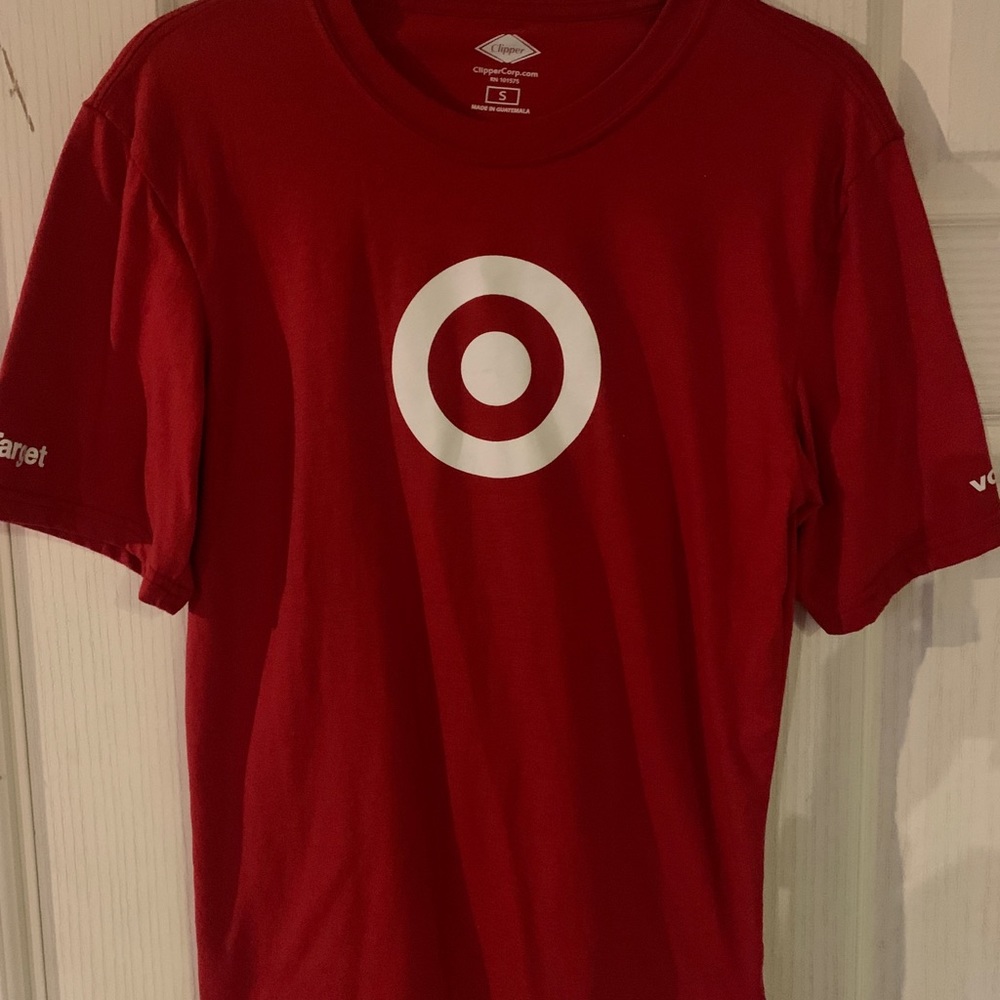 Red target shirt